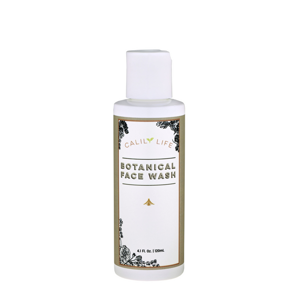 Botanical Face Wash with Rose Hip Seed Cleanser and Rose Geranium Water