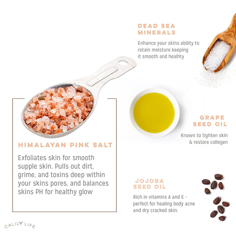 Himalayan Pink Salt Scrub w/ Dead Sea Minerals
