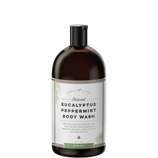 Charcoal + Eucalyptus + Peppermint Body Wash